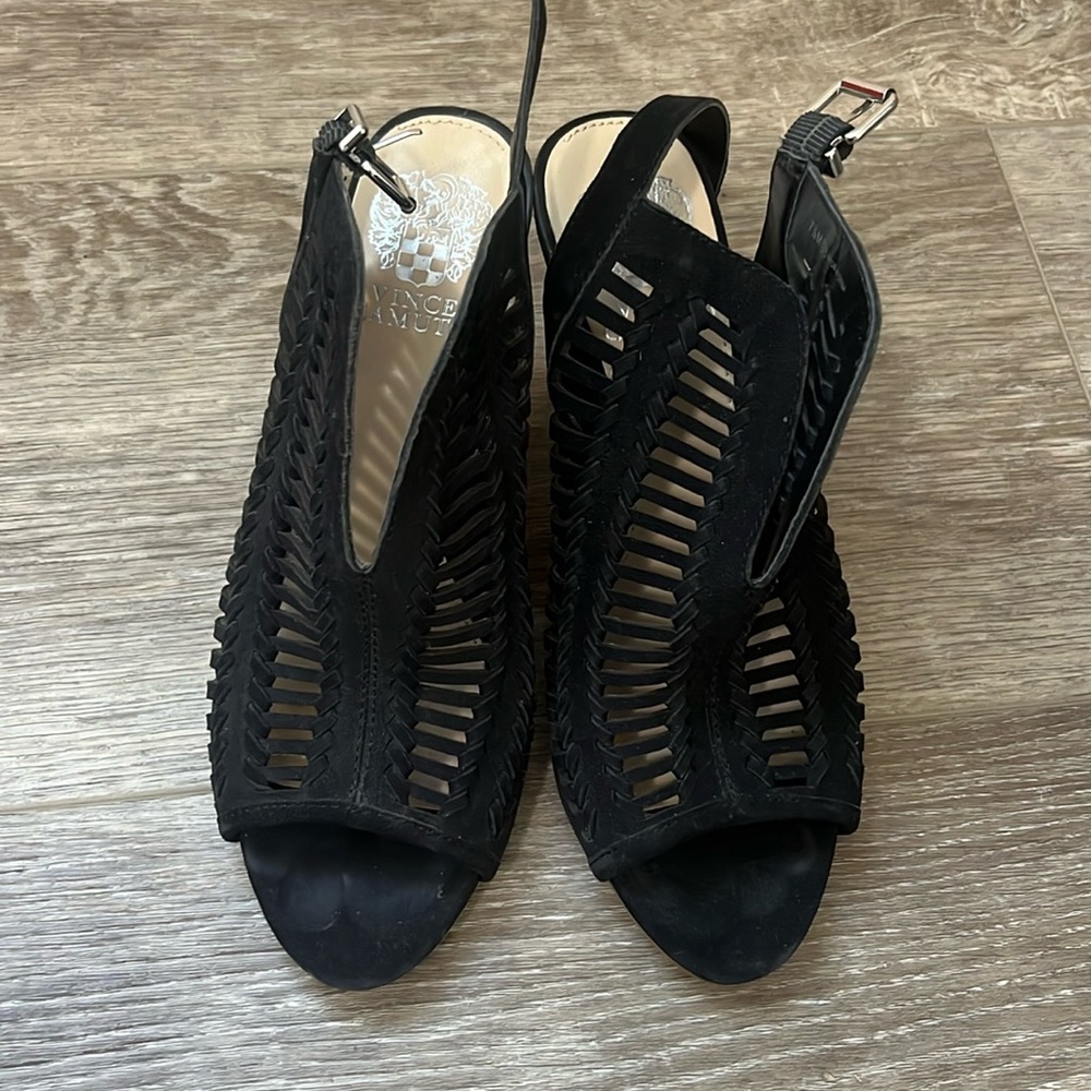 Vince Camuto suede booties